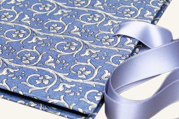 Leporello "Voitl", blue, mini photo album